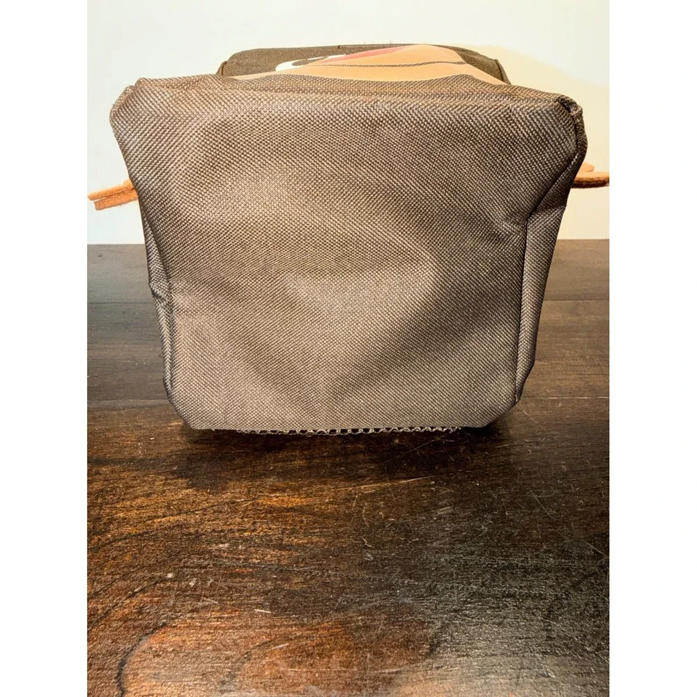 Thirty-One Littles Carry All Caddy tote bin Brown Reindeer‎ Christmas Holiday